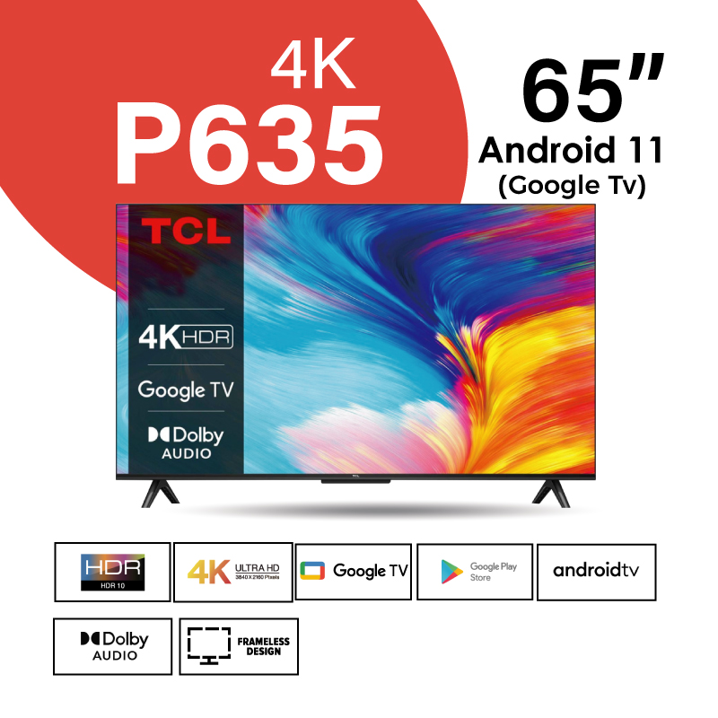 TCL 65" 65P635 4K HDR Google TV – Price in Kenya