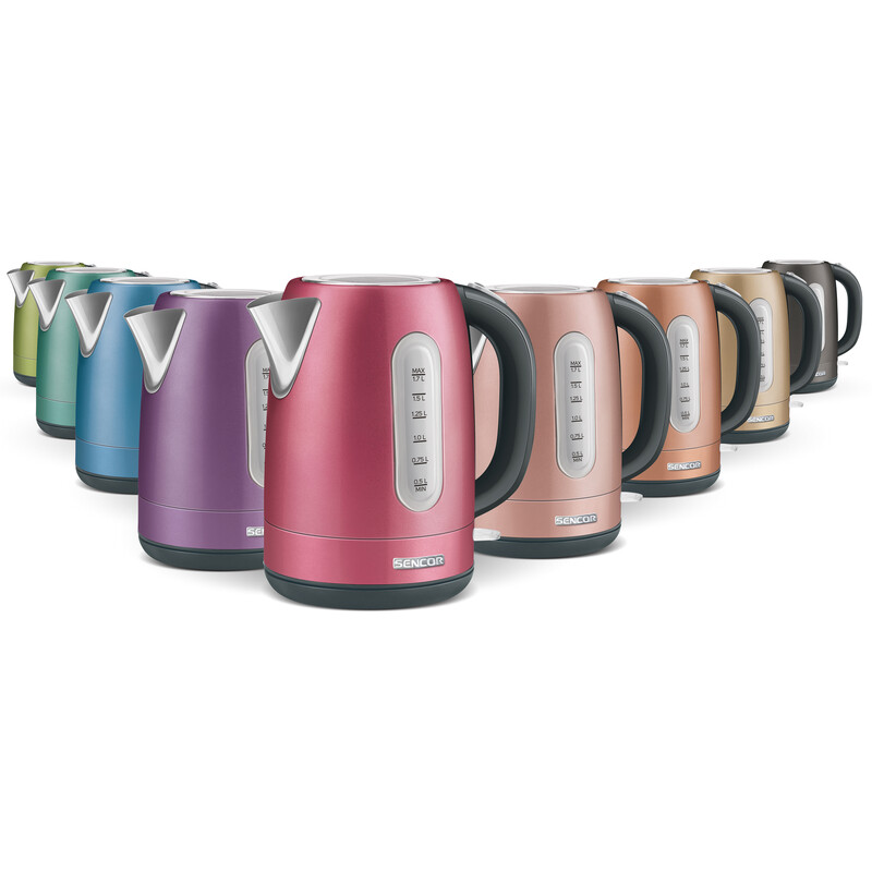 Sencor 1.7L Stainless Steel Electric Kettle SWK1777CH - Image 2