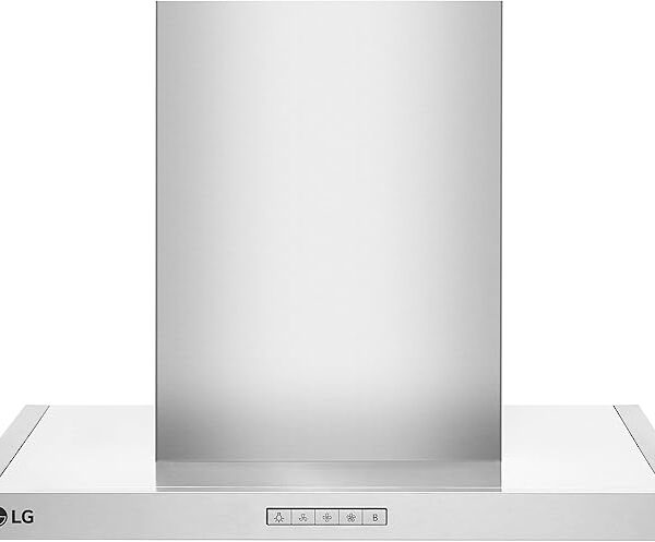 LG Wall Mount Built-in T-shape Hood HCEZ2415S2 Silver 60cm
