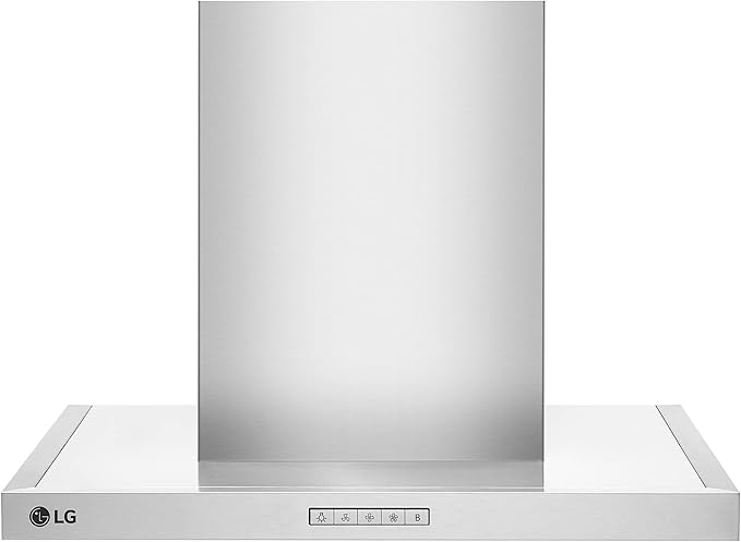 LG Wall Mount Built-in T-shape Hood HCEZ2415S2 Silver 60cm
