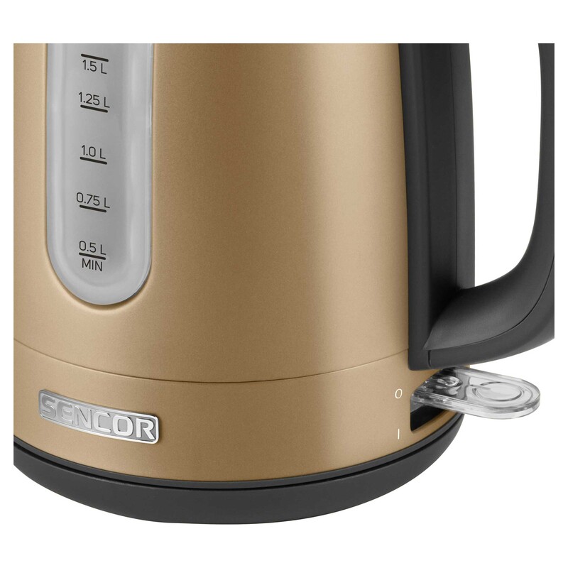 Sencor 1.7L Stainless Steel Electric Kettle SWK1777CH - Image 3
