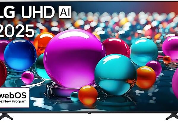 LG 75 inch UHD AI UA85 4K Smart TV AI Magic remote HDR10 webOS25-75UA85506LA