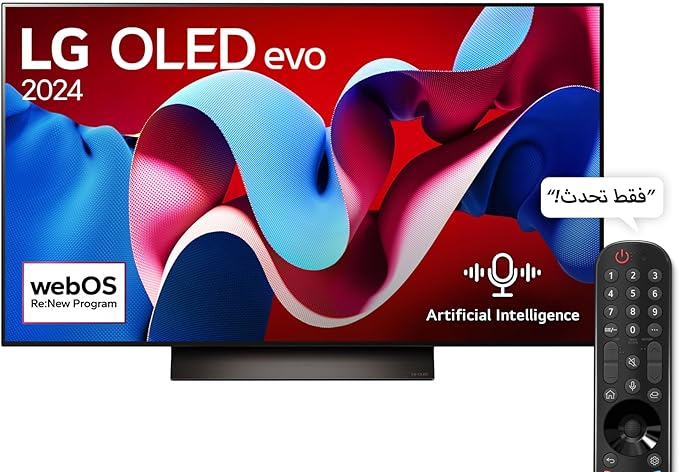 LG 83 Inch 4K UHD Smart OLED evo TV – OLED83C46LA
