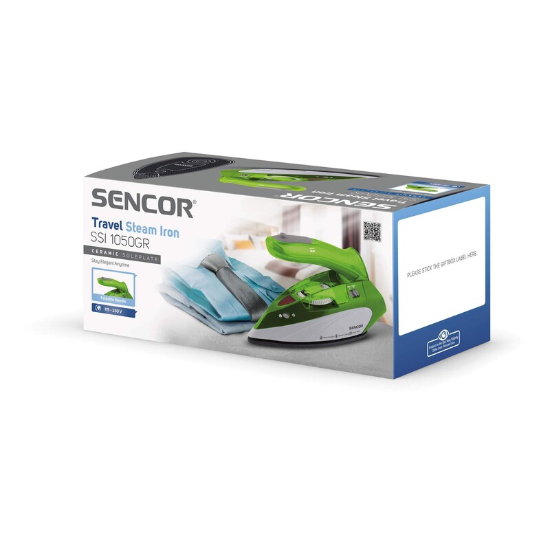 Sencor Travel Steam Iron 1100W SSI1050GR - Image 4
