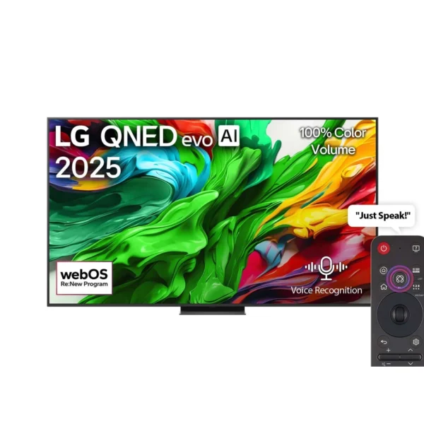 LG 86 QNED evo AI 4K HDR Smart TV 2025 – 86QNED86A6A