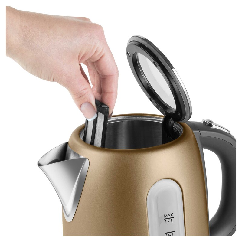 Sencor 1.7L Stainless Steel Electric Kettle SWK1777CH - Image 4