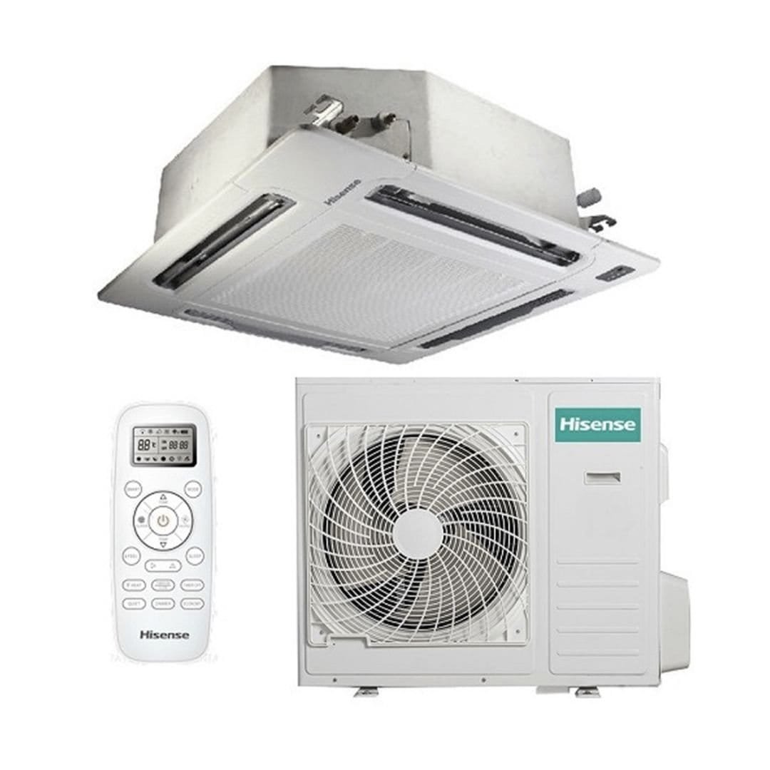 Hisense 24000 BTU Ceiling Cassette Air Conditioner AUC-24HR4SJA/AUW-24H4SF.