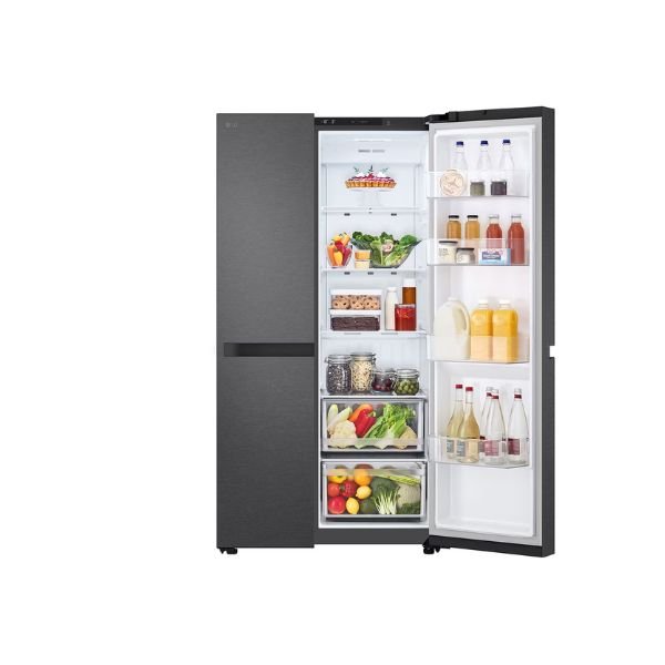 LG Side by Side 664L Fridge GC-B257KQJW - Image 3