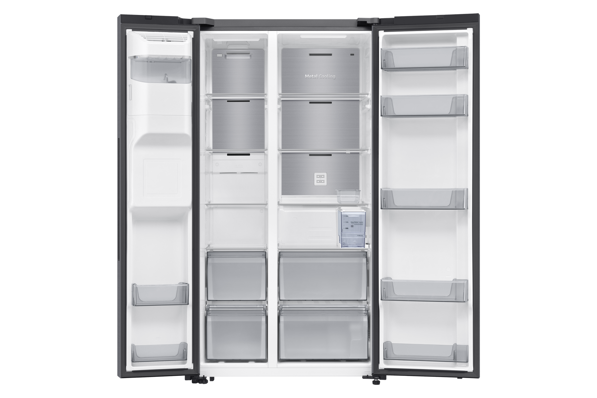 Samsung 635Ltrs Side by Side Refrigerator RS70F65K3TUT - Image 8