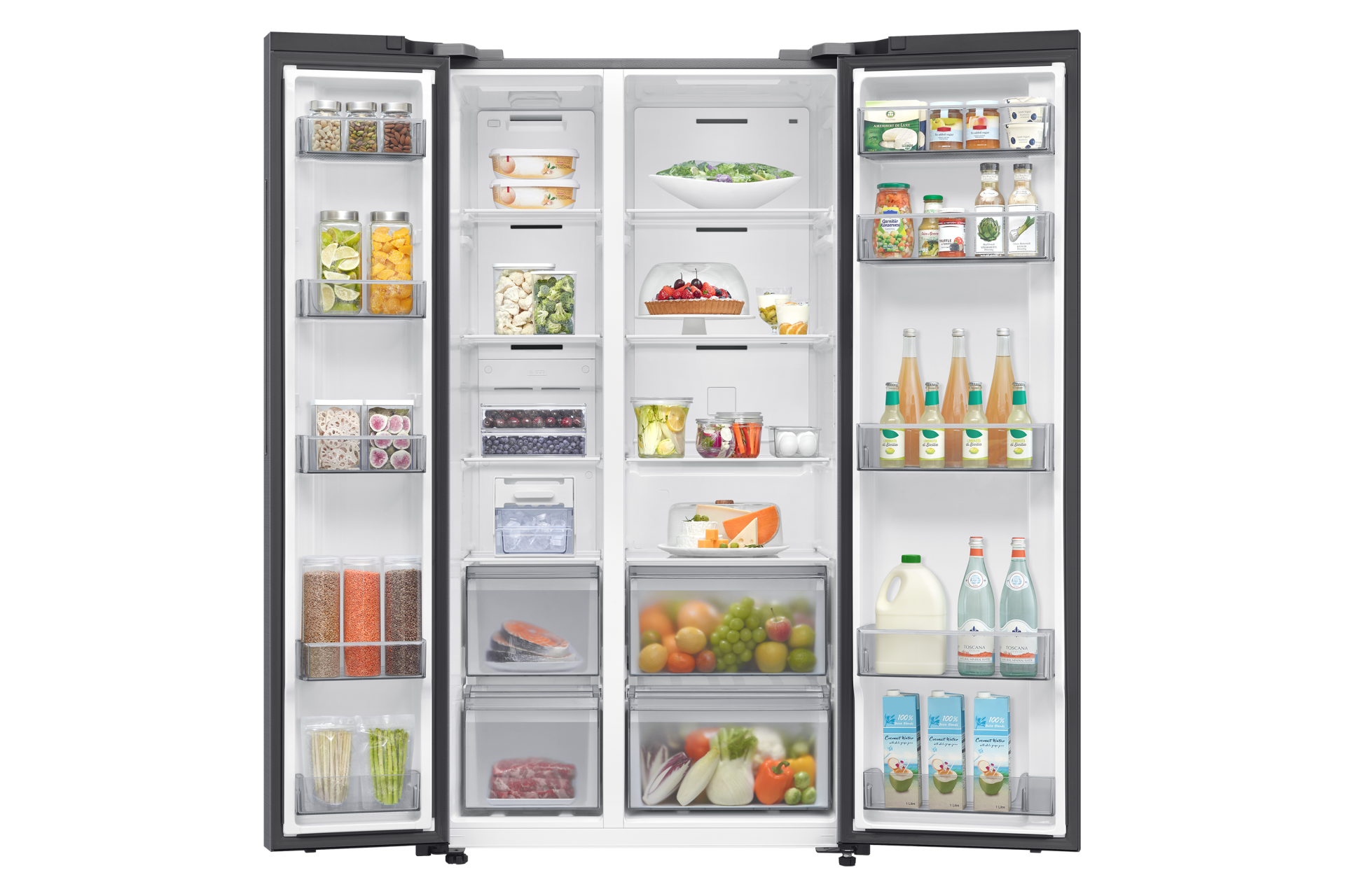 Samsung 655Ltrs Side by Side Refrigerator RS70F65Q3TUT - Image 3