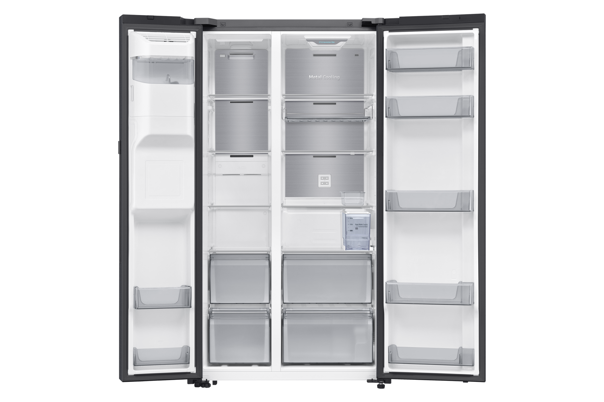 Samsung 634Ltrs Side by Side Refrigerator RS80F65J3FUT - Image 2