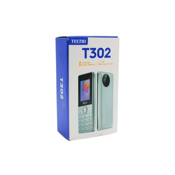 Tecno T302 Feature Phone – Dual SIM,FM Radio