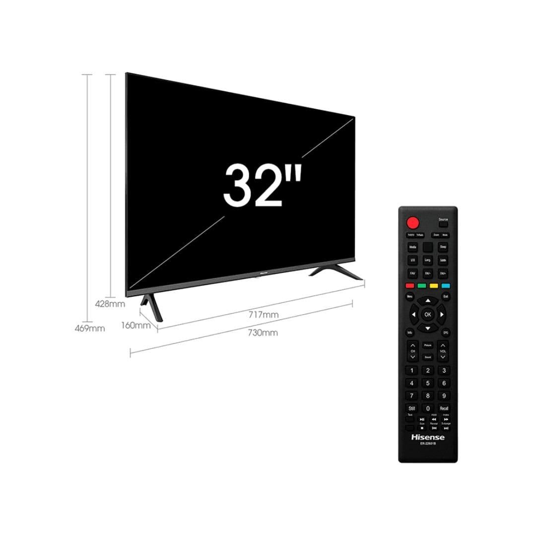 Hisense 32 Inch Digital TV 32A3KKEN – Frameless - Image 4