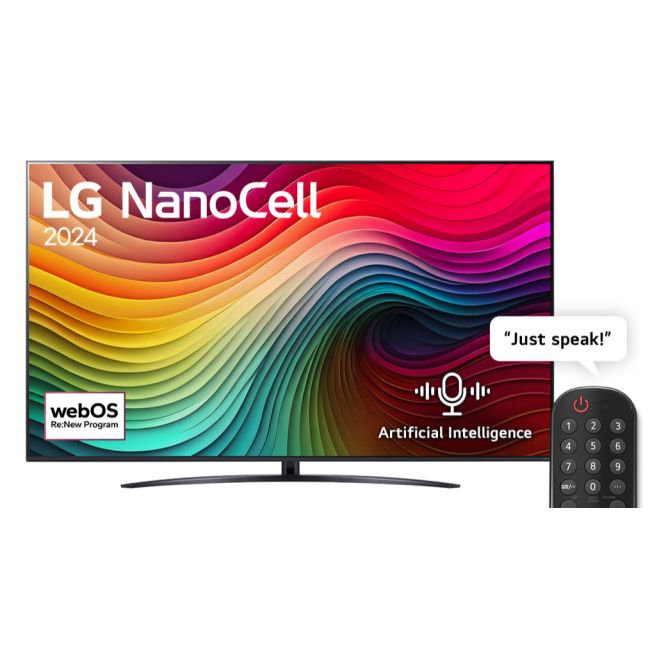 LG 55NANO84T6A Series webOS24 Smart TV AI Magic Remote