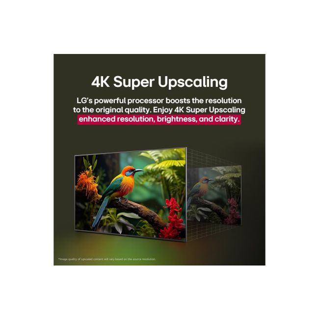 LG 65 inch UHD AI UA80 4K Smart TV AI Magic Remote HDR10 webOS25 65UA80006LC - Image 3