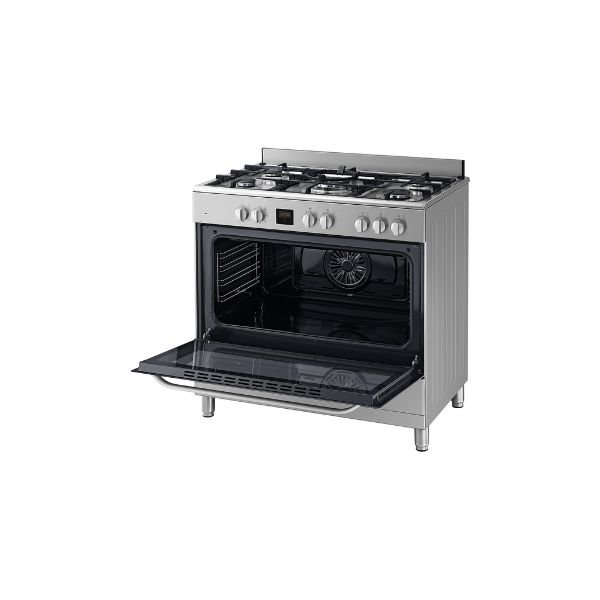 Samsung Cooker 5 Gas Burner 90by60 Dual Fan NY90T5010SS - Image 4