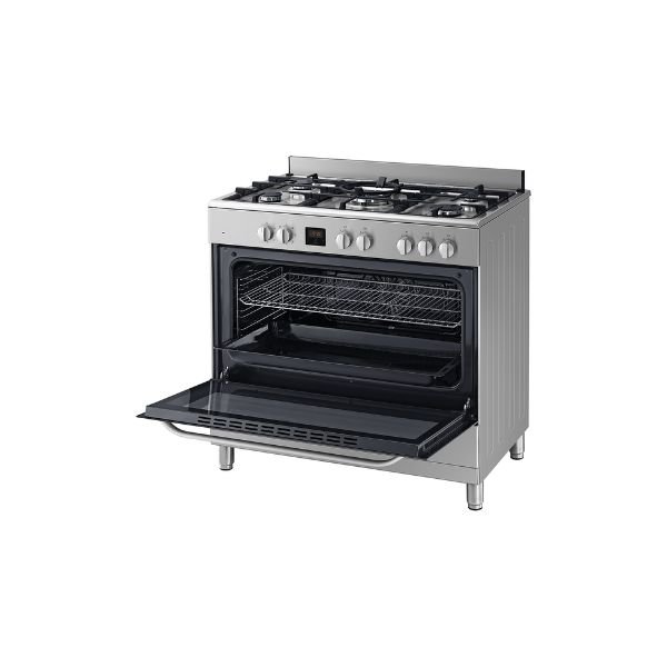 Samsung Cooker 5 Gas Burner 90by60 Dual Fan NY90T5010SS - Image 3