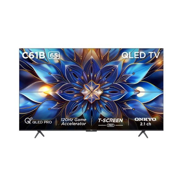 TCL 55 Inch C61B QLED Smart TV – Stunning 4K Clarity
